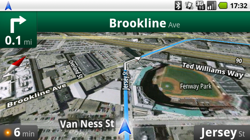 Illustration for article titled google maps navigation gallery